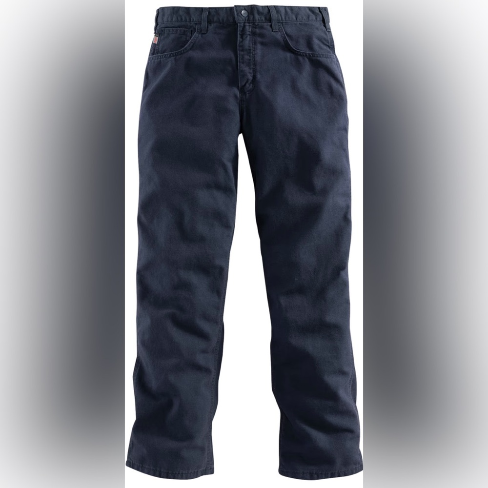 Carhartt Flame-Resistant Loose Fit Midweight
Canvas Pants Dark Navy 42x32 NWT